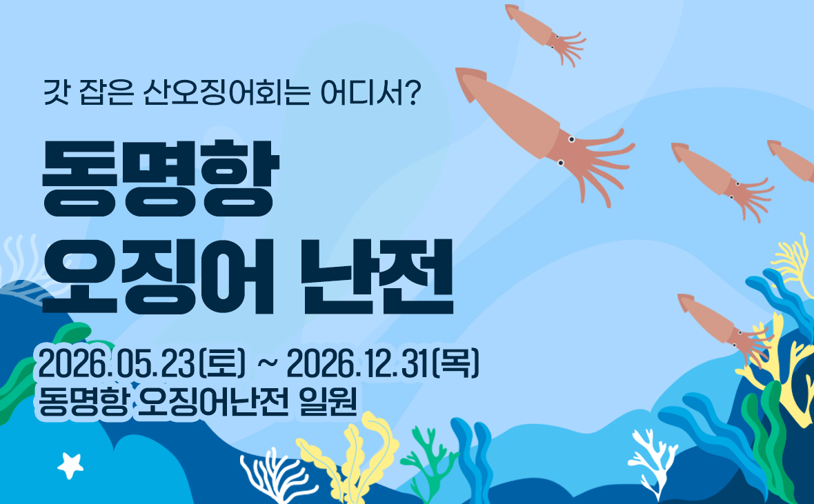 동명항 오징어난전