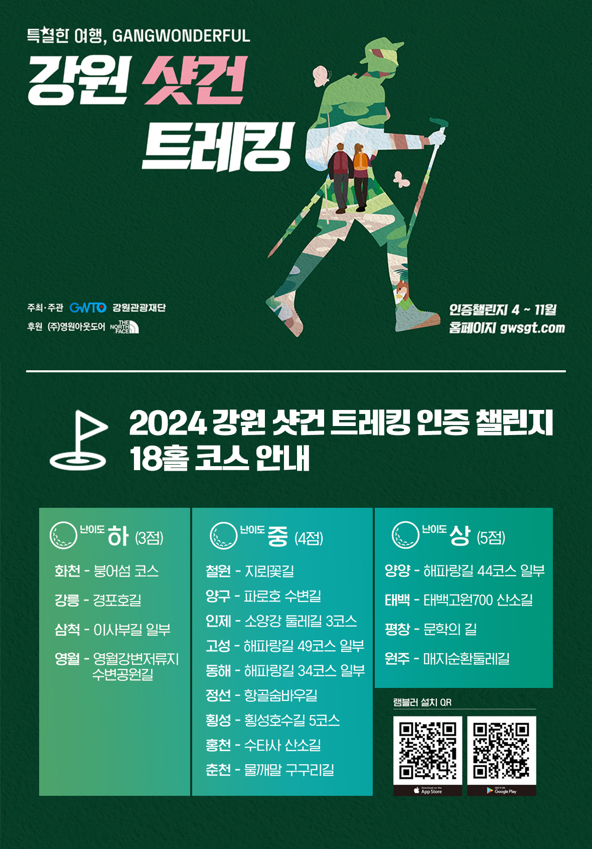 2024 강원 샷건 트레킹
